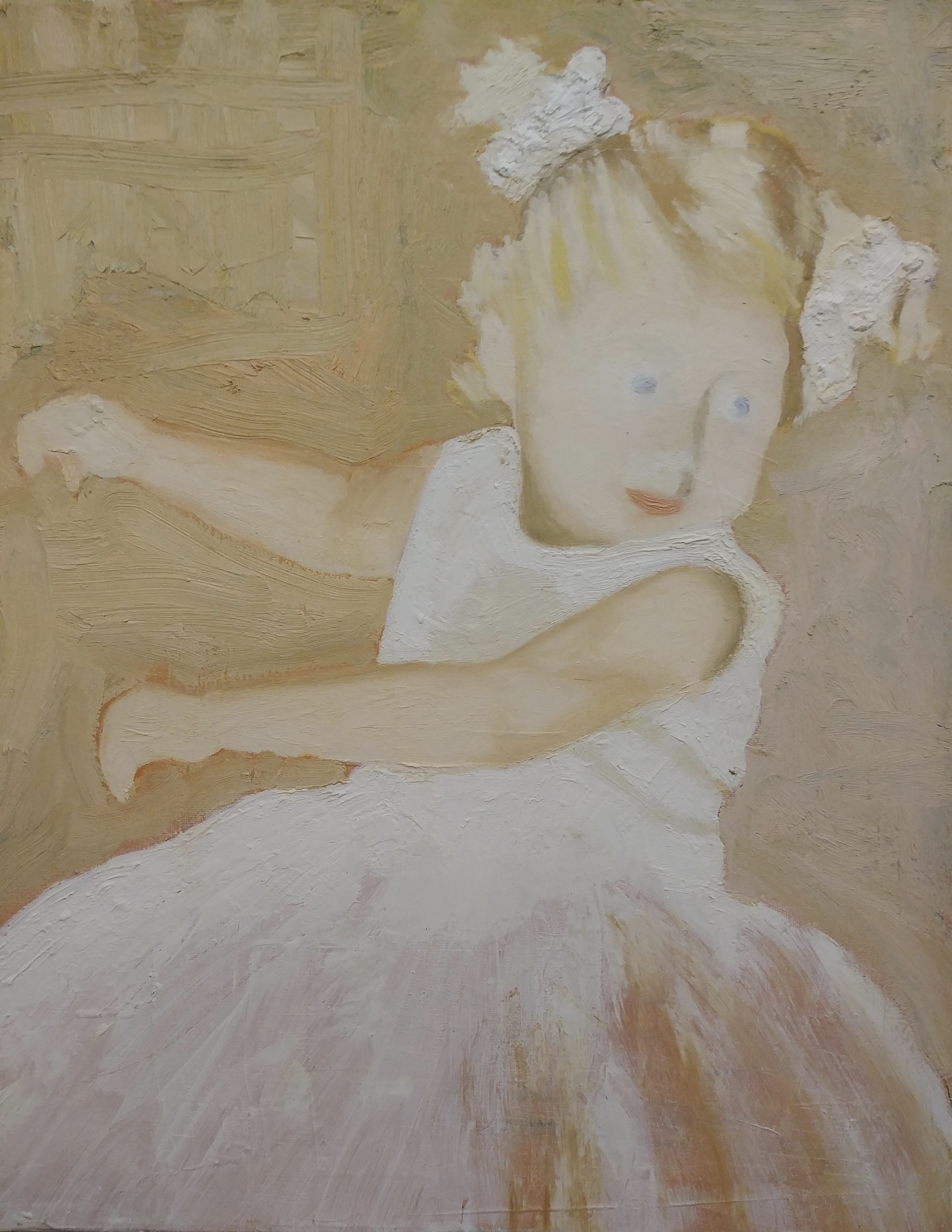 "Full Bloom" 16"x20" oil on panel (Silence Exhibition Nov 2020)